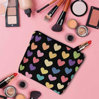 Makeup Bag Heart Makeup Bags For Purse Pouch (9 x 7.1 inch / Heart)