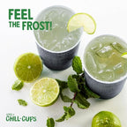 16 oz. Durable & Reusable Party Cups (Gray / 180 Count)