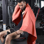 Microfiber Towel Quick Dry Camping & Travel & Gym Towel. Compact (Brick Red / 60.00" x 30.00")