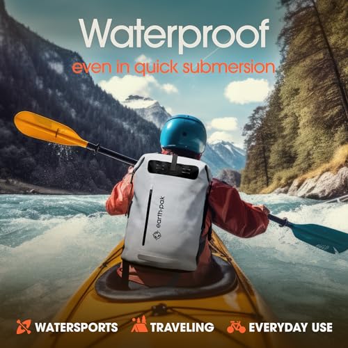 Waterproof Dry Bag Backpack 55L (55L / Grey)