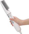 Dual Voltage Hair Dryer Brush, Travel Hot Air Brush Mini, Blow Dryer Ionic Straightener Curler Styler Blowout Hair Tools