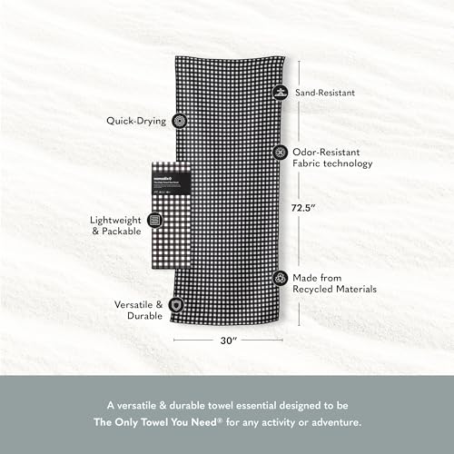 Original Towel (Gingham Black)