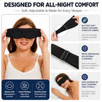 Sleep Mask for Side Sleepers (A2 Black)