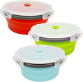 CARTINTS 1200ml Large Collapsible Food Containers Silicone Lunch Containers by CARTINTS