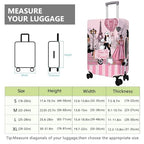 Travel Luggage Cover Suitcase Protector Fits 18 (C-2 / XL(29-32in))