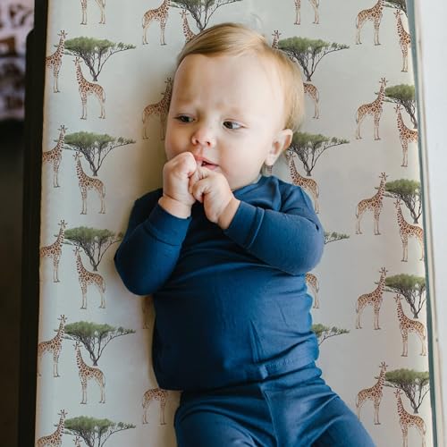 Changing Pad Covers for Baby (Giraffe Foliage / 32x16x5 Inch)