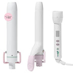Mane The Power Curl Collection Hair Kit - 1.25" Curling Wand Styling Attachment + 1" Curling Iron Styling Attachment + Power Bottom Base - Designed with Dual Voltage for Travel (3 Count)