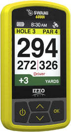 Izzo Swami 6000 Handheld Golf GPS Water-Resistant Color Display by IZZOGolf