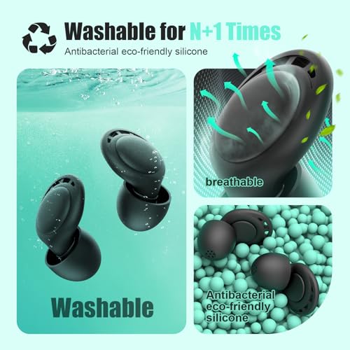 Ear Plugs for Sleeping Noise Reduction (Black-nc06)