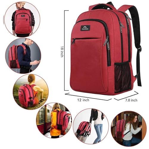 Red 15.6 inch Laptop Backpack for Women (15.6 Inch / Red)