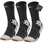 Coolmax Compression Running Socks：20 (6-9 / F-blackblackblack)