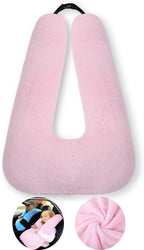 Travel Pillow Cushion for The Back Seat of Car Car Pillow for Kids A Sleeping by FHSGGP