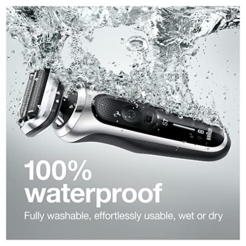 Electric Razor for Men (Silver / 5 Piece Set\n)