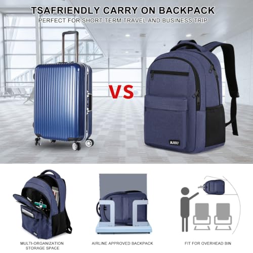 Laptop Backpack for Men Teens Boys (Blue / 15.6 inch)