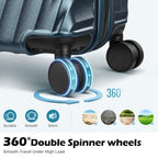 Luggage sets 3 piece with Spinner Wheels