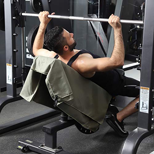 Microfiber Towel Quick Dry Camping & Travel & Gym Towel. Compact (Army Green / 72.00" x 40.00")