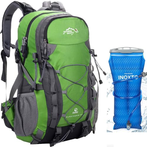 INOXTO lightweight Hiking Backpack 35L (40l Green)