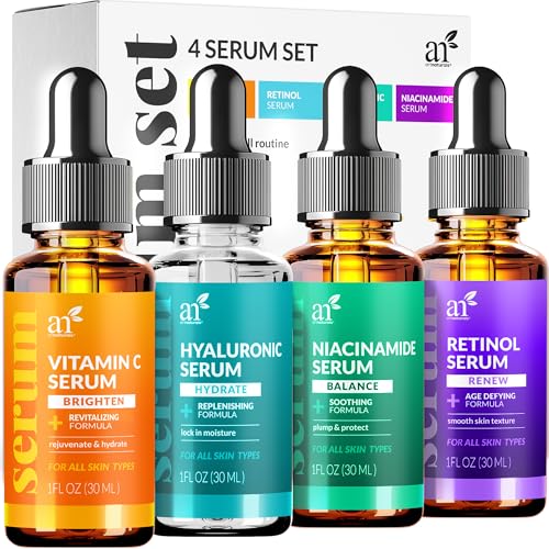 Vitamin C Skincare Serum Set (1 Fl Oz (Pack of 4))