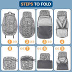 Lightweight Packable Backpack 25L (25L / Zebra Print)