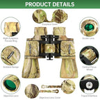 20x50 High Powered Binoculars for Adults (Yellow Camouflage)
