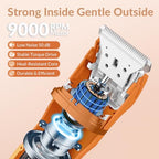 5-in-1 Electric Bikini Trimmer for Women – IPX7 Waterproof Shaver, Cordless Body & Facial Razors for Women, Ceramic Blades, USB-C Rechargeable, Painless Hair Removal Kit (Pure Orange) (Pure Orange)