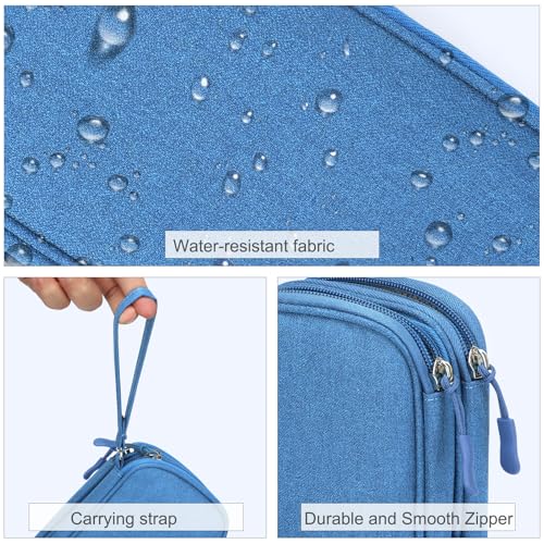 Electronic Organizer (7.5 x 4.3 x 2.2 inches / Cyan)