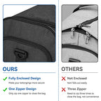 Garment Duffle Bags for Travel (Midnight Grey)