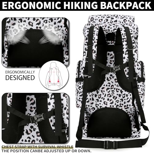 Hiking Backpack for Men 70L (70l-leopard)