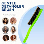 Gentle Green Neon Full Size Hair Brush (Large / Green)