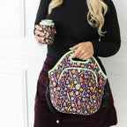LunchTote Zippered Bag Insulated Neoprene Caddy (Creep It Sweet / X-Large 6.5 Quart Lunch Tote)