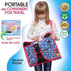 Kids Car Seat Travel Tray (AIRPLANE)