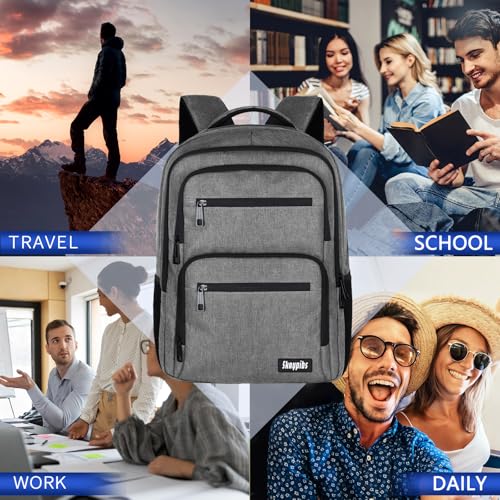Travel Laptop Backpack (A2-grey / 15.6 Inch)