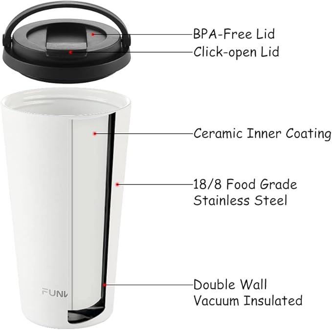 Funkrin Insulated Coffee Mug - Image 6