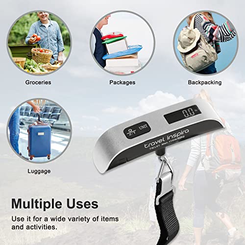 Luggage Scale (Silver 2PC)