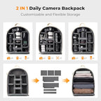 Camera Backpack (04-beige)