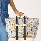 Women's Premium Cotton Knollton Tote Bag (One Size / Vibrant Paisley)