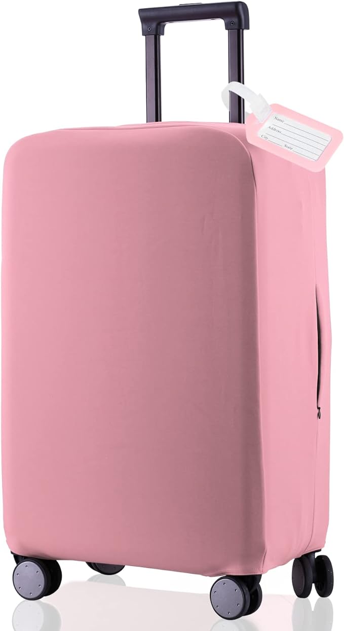 Travel Luggage Cover Suitcase Protector Scratch-Resistant Fit 19-31 Inch by RainVillage