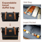 Expandable Luggage (Jet Black / DB/TB/28in)