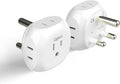 Ceptics South Africa Travel Plug Adapter South Africa Power Adapter Charger 4 by Ceptics