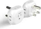 Ceptics South Africa Travel Plug Adapter South Africa Power Adapter Charger 4 by Ceptics