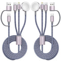 2Pack Travel Essentials (Grey / 2pack-4ft)