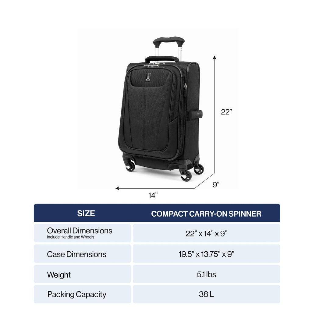Maxlite 5 Softside Carry (Compact Carry-on 20-Inch / Slate Green)