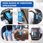 4PCS Personalized Luggage Tag (Blue / Small)