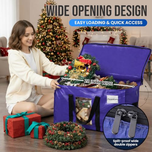 6 Pack Dark Blue XXL Moving Bags (Dark Blue / 6 Large)