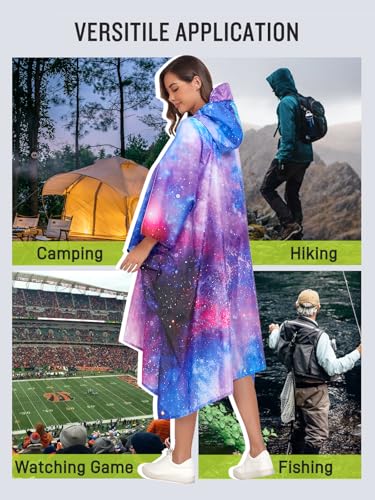Double Layer Rain Poncho (Universe)
