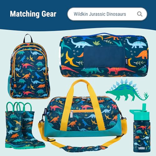 Kids Insulated Lunch Box (9.75 x 7 x 3.25 inches / Jurassic Dinosaurs)