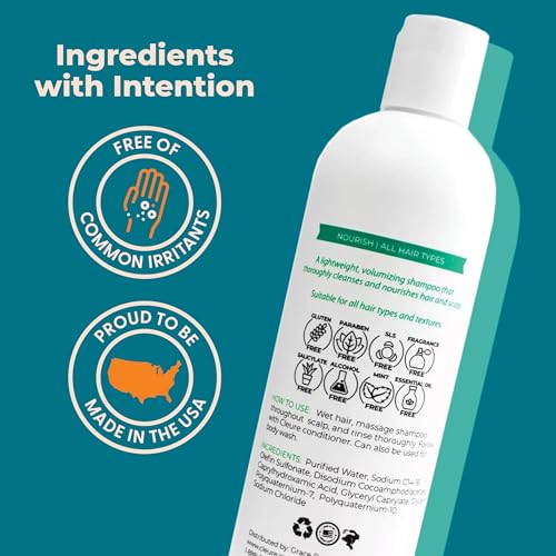 Fragrance Free Shampoo (12 Fl Oz (Pack of 2))