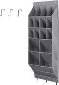 Over the Door Shoe Organizer, Oxford 600D Fabric Shoe Storage Rack by NELLHOMY
