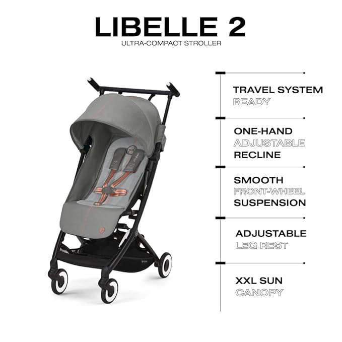 Cybex Libelle Lightweight pockit Travel Baby Stroller - Image 5