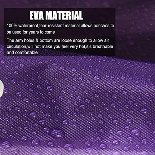 Rain Coats 2 Pack (One Size / Purple)